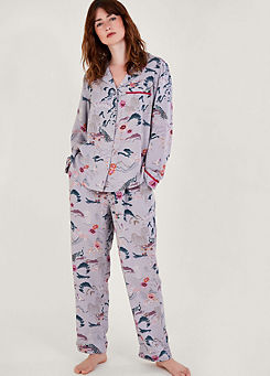 Bianca Print Pyjama Set by Monsoon