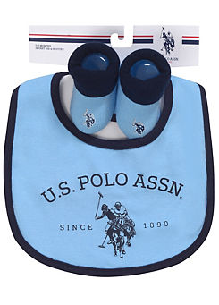 Bib Bootie Set by U.S.Polo Assn