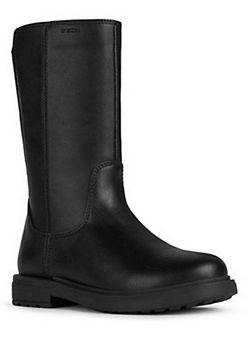Black Eclair Ankle Boots by Geox Kids