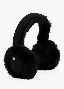 Black Harper Earmuffs by Just Sheepskin
