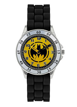Black Silicon Strap Watch by Batman