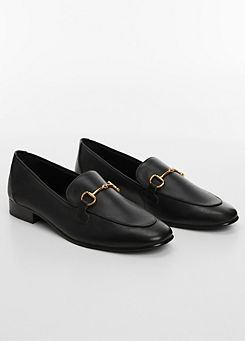 Black Sino Loafers by Mango