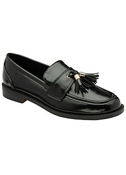 Black Tavy Loafers by Ravel