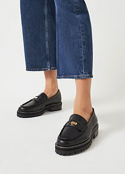 Black Thistle Grove Chunky Penny Loafers by Radley London