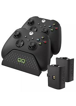 Black Xbox Controller Twin Dock by Venom
