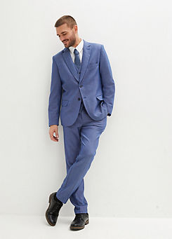 Blazer & Waistcoat & Suit Trousers Set by bonprix
