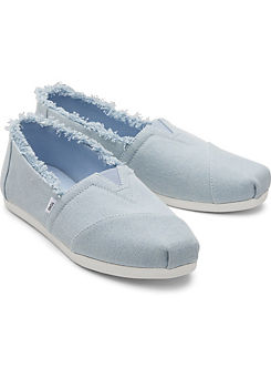 Blue Alpargata with Cloudbound Shoes by Toms