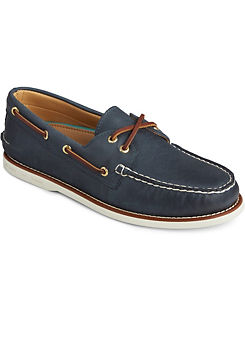 Blue Gold Cup Authentic Original Boat Shoes by Sperry
