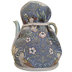 Blue Strawberry Thief Victorian Tea Cosy by William Morris