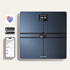 Body Comp Body Analysis Wi-Fi Smart Scale - Black by Withings