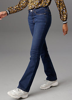 Bootcut Jeans by Aniston Casual