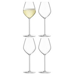 Borough Set of 4 285ml Champagne Tulip Glasses by LSA International