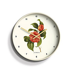 Botanical Dial Wall Clock by Jones Clocks