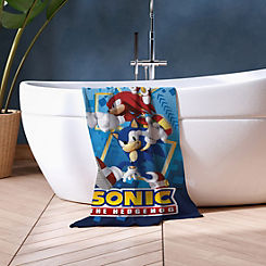 Bounce 100% Cotton Beach Towel by Sonic The Hedgehog