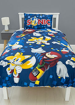 Bounce Reversible Duvet Cover Set - Single by Sonic The Hedgehog