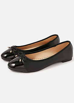 Bow Detail Ballerina Flats by Accessorize