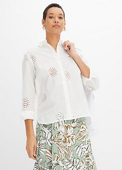 Broderie Anglaise Blouse by bonprix