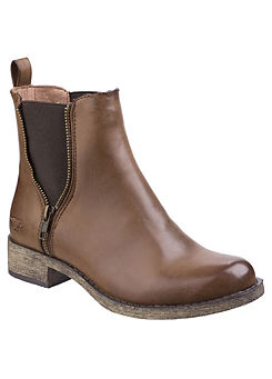 Brown Camilla Bromley Ankle Boots by Rocket Dog