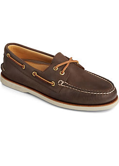 Brown Gold Cup Authentic Original Boat Shoes by Sperry
