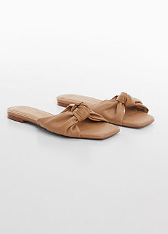 Brown Moni Sandals by Mango
