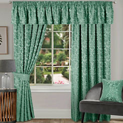 Buckingham Pair of Standard Lined Curtains by Home Curtains