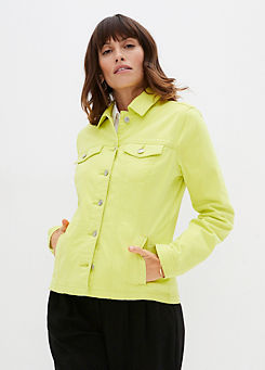 Buttoned Cotton Jacket by bonprix