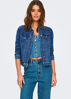 Buttoned Denim Jacket by Only