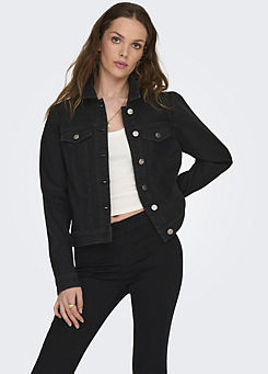 Buttoned Denim Jacket by Only