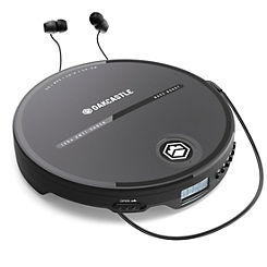 CD10 Portable CD Player with Built in Rechargeable Battery by Oakcastle