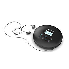 CD100 Portable CD Player with Built in Rechargeable Battery & Bluetooth by Oakcastle