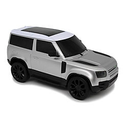 CMJ Remote Control 1:24 Scale Land Rover Defender Silver 2.4Ghz by Land Rover