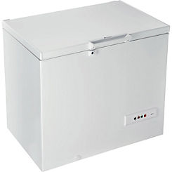 CS2A250HFA1 Chest Freezer - White by Hotpoint