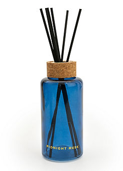 Cabin In The Woods 200ml Tall Round Reed Diffuser with Cork Lid  by Candlelight