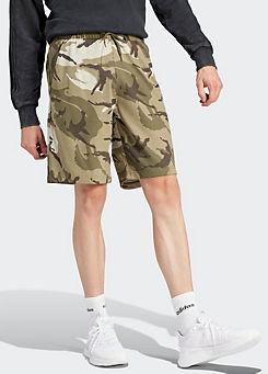 Camouflage Print Shorts by adidas Sportswear