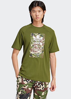Camouflage Print T-Shirt by adidas Originals