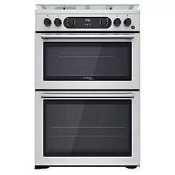 Cannon 60cm Gas Cooker CD67G0CCX - Inox by Hotpoint