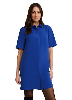 Cara Button Through Tunic Dress by Phase Eight