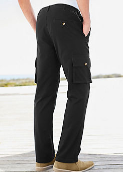 Cargo Comfort Trousers by Cotton Traders