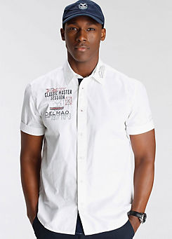 Casual Short Sleeve Shirt by DELMAO