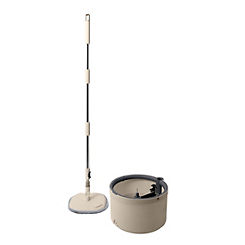 Cavaletto Dirty Water Spin Mop Latte by Tower