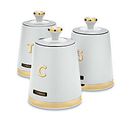 Cavaletto Set of 3 Canisters by Tower