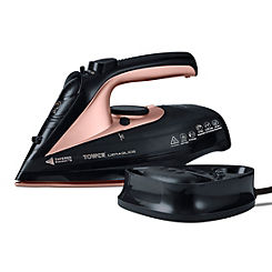 Ceraglide Cordless Steam Iron T22008RG - Rose Gold by Tower