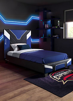 Cerberus MKII Gaming Bed-In-A-Box Single Blue by X Rocker