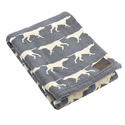 Charcoal Medium Pet Fleece Blanket by Tall Tails