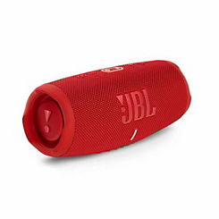 Charge 5 Portable Bluetooth Speaker - Red by JBL