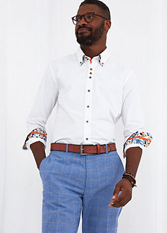 Charismatic Double Collar Shirt by Joe Browns