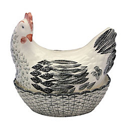 Charlotte Hen Egg Ceramic Storage by Fairmont & Main
