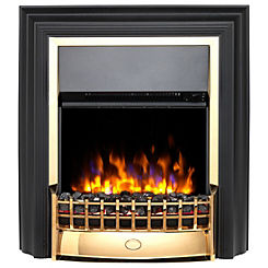 Cheriton Deluxe Freestanding Fire Brass by Dimplex