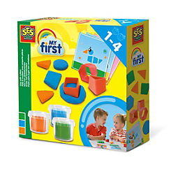 Children’s My First Modelling Dough with Cutters Set - 3 Pots by SES Creative