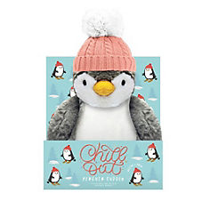 Chill Out Penguin Plush Toy with Heatable Insert in Gift Box by Milton & Drew